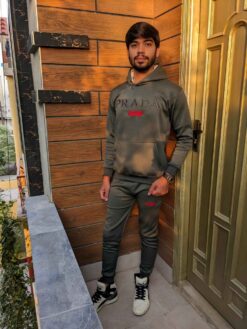 Hoodie Tracksuit (Unique Greenish)